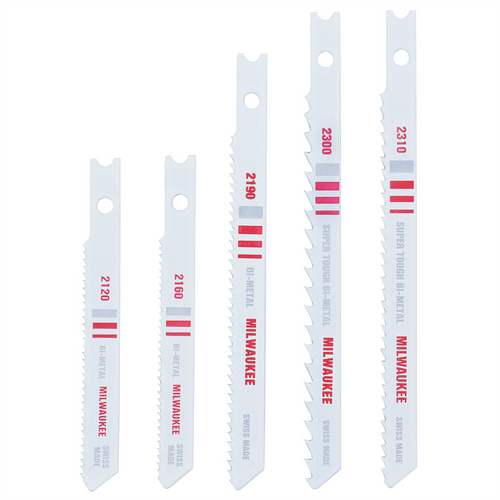 Milwaukee Tool U-Shank Wood and Metal Assortment (5 Pk)