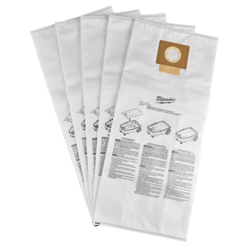 Milwaukee Tool Fleece Dust Bags (5PK) Milwaukee Tool Fleece Dust Bags (5PK)