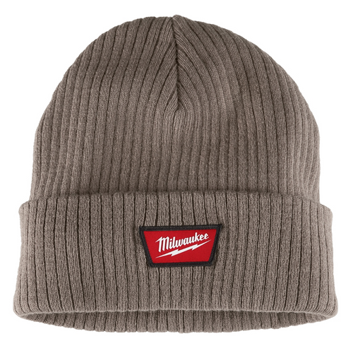 Milwaukee Tool Rib-Knit Cuffed Beanie - Brown