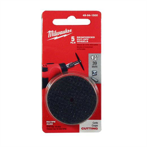 Milwaukee Tool 1-1/2" Reinforced Cut-Off Wheels