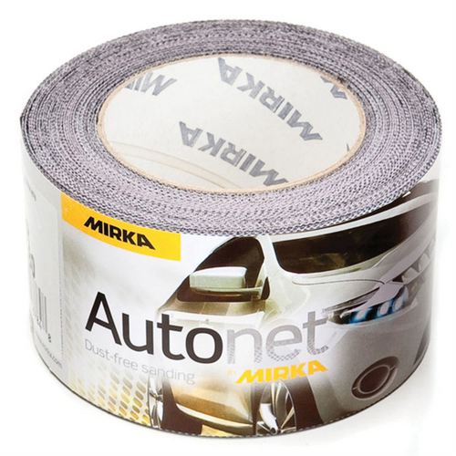 Mirka Abrasives Autonet AE570320 AE Series Grip-On Sanding Sheet Roll, 2-3/4 in W x 33 ft L, P320 Grit