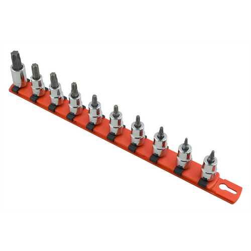 Martin Tools SKT SET 3/8 TORX BIT 10PC Clip Martin Tools SKT SET 3/8 TORX BIT 10PC Clip