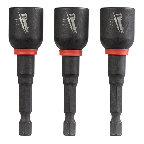 Milwaukee Tool SHOCKWAVE Impact Duty 1/2" x 2-9/16" Magnetic Nut Driver