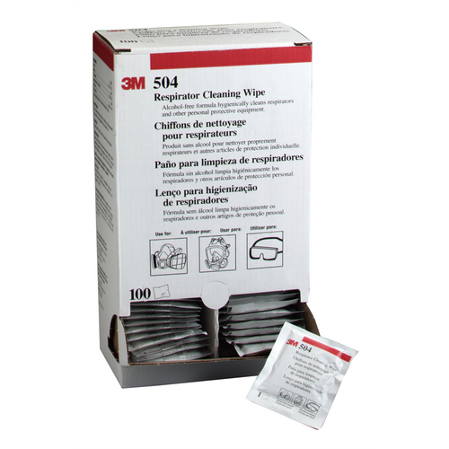 3M 3M Respirator Cleaning Wipes 100/bx 3M 3M Respirator Cleaning Wipes 100/bx