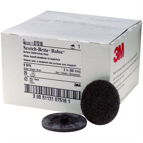 3M DISC ROLOC 2 SF 25/BX GRAY 3M DISC ROLOC 2 SF 25/BX GRAY