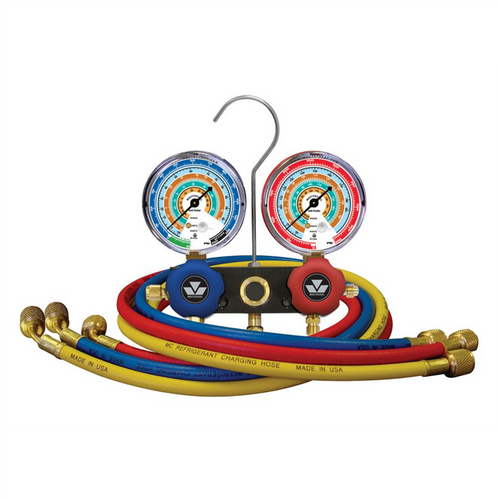 Mastercool R134a Aluminum Commercial Two-Way / 2-Way Manifold