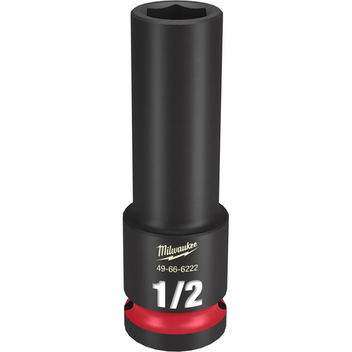 Milwaukee Tool SHOCKWAVE Impact Duty  1/2"Drive 1/2" Deep 6 Point Socket