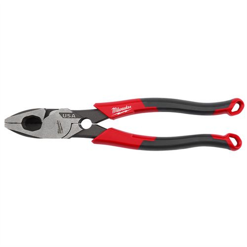 Milwaukee Tool 9" Lineman's Comfort Grip Pliers w/ Thread Cleaner (USA) Milwaukee Tool 9" Lineman's Comfort Grip Pliers w/ Thread Cleaner (USA)