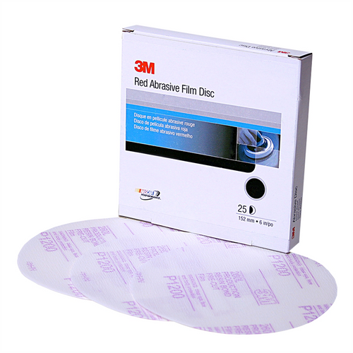 3M FINISHING FILM STIKIT DISC 01104 6 IN P1000 25/BOX