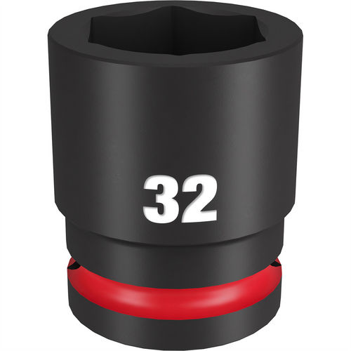 Milwaukee Tool SHOCKWAVE Impact Duty  3/4"Drive 32MM Standard 6 Point Socket