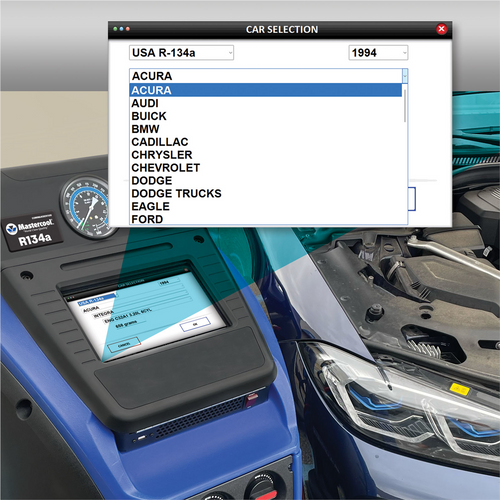 Mastercool Commander Database Update to 2023