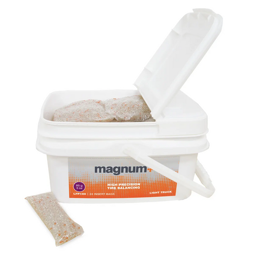 Martins Industries Magnum+ Tire Balancing Beads, 3oz / 85g, Fleet Tub 24 Bags