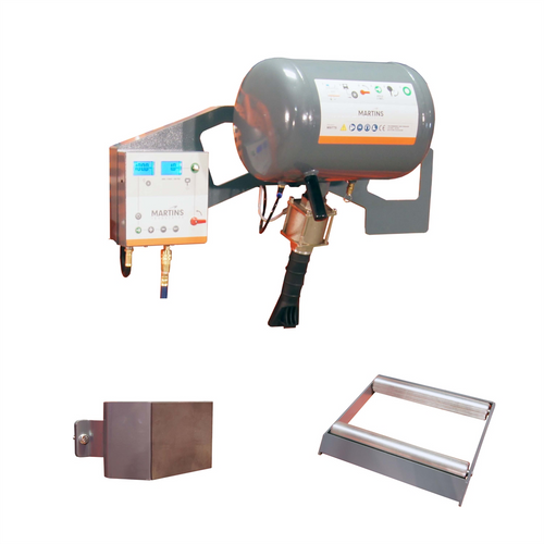 Martins Industries Seating and Inflating truck tire station