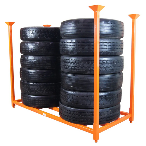 Martins Industries TRUCK TIRE STACK RACK 92"X40"