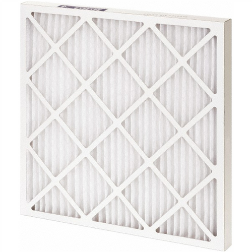 Msc Industrial Supply 20 x 20 x 1", MERV 10, 55&#37; Efficiency, Wire-Backed Pleated Air Filter