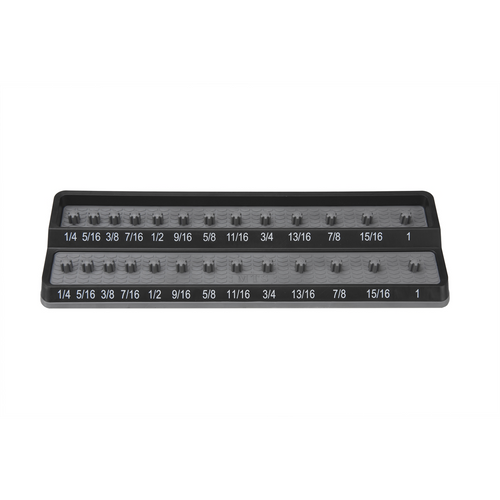 Mechanic's Time Savers 3/8" SAE Peg Socket Holder - Gray