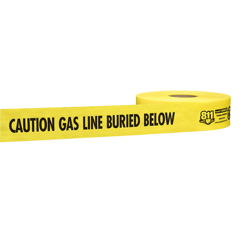 Milwaukee Tool DURATEC® Reinforced Non-Detectable Tape-Gas Line Milwaukee Tool DURATEC® Reinforced Non-Detectable Tape-Gas Line
