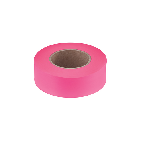 Milwaukee Tool 200 ft. x 1 in. Pink Flagging Tape Milwaukee Tool 200 ft. x 1 in. Pink Flagging Tape