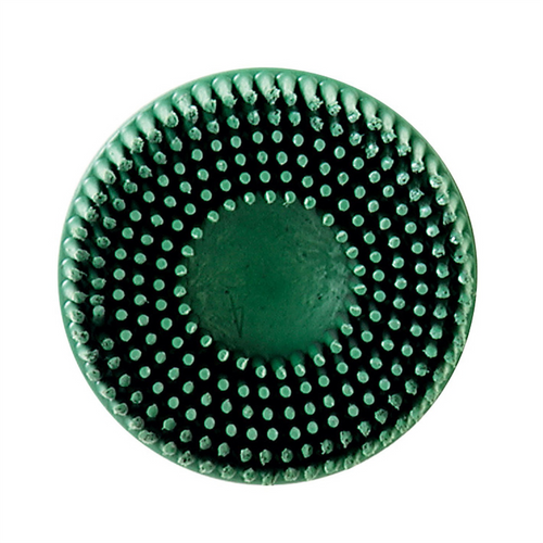 3M 2" ROLOC GREEN BRISTLE DISC 50 GRIT 10PK 3M 2" ROLOC GREEN BRISTLE DISC 50 GRIT 10PK