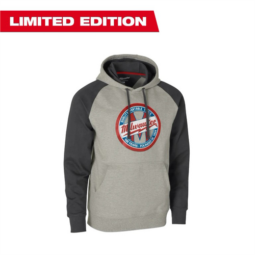 Milwaukee Tool Limited Edition 100th Anniversary: 1924 Work Hoodie Gray XL