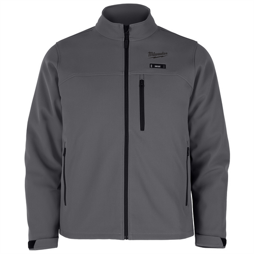 Milwaukee Tool M12 Heated TOUGHSHELL Jacket Kit, Grey, Small