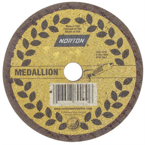 Norton Abrasives 5PK CUTOFF WHEELS MEDALLION 3 X 1/16 3/8 5PK Norton Abrasives 5PK CUTOFF WHEELS MEDALLION 3 X 1/16 3/8 5PK