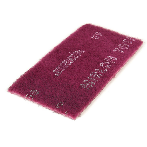 Mirka Abrasives Mirlon Total 18-118-447 18 Series Non-Woven Scuff Pad, 4-1/2 in W x 9 in L, 360 Grit