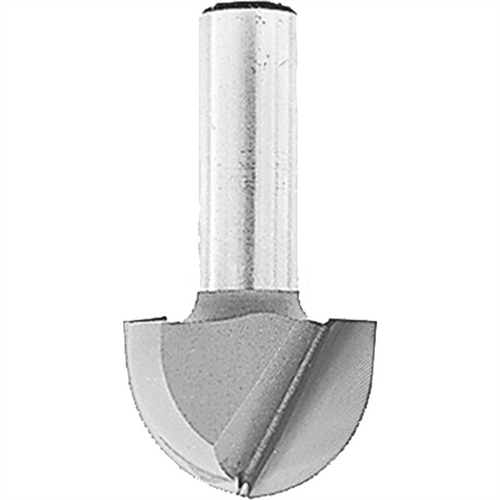 Makita 3/8" Core Box, 2 Flute, C.T. Router Bit, 1/4" Shank, 1/4" Cut Makita 3/8" Core Box, 2 Flute, C.T. Router Bit, 1/4" Shank, 1/4" Cut