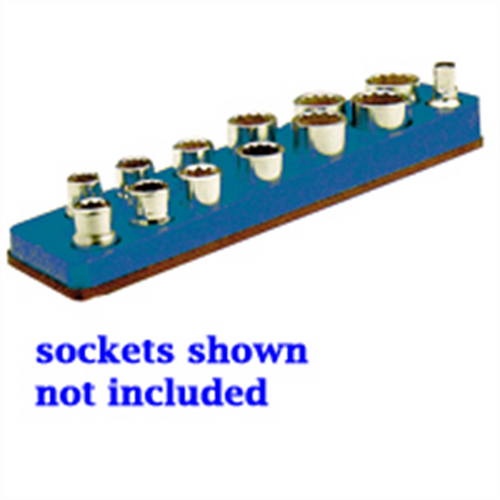 Mechanic's Time Savers SOC HOL 3/8 MAG BLUE NEON