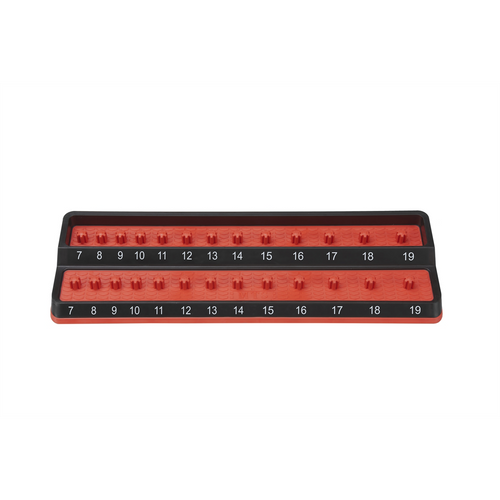 Mechanic's Time Savers 3/8" Metric Peg Socket Holder - Red