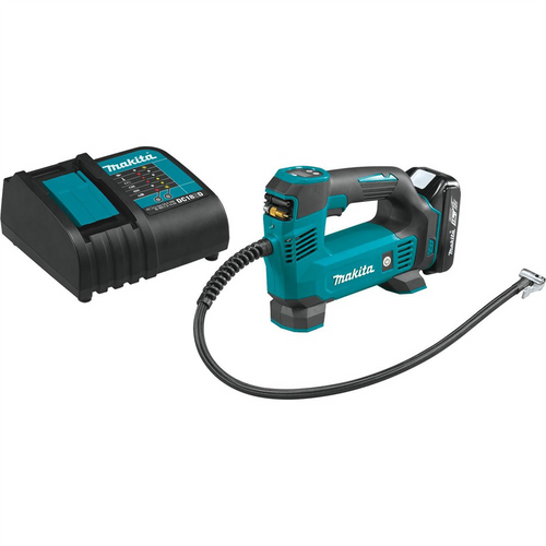 Makita 18V LXT&reg; Lith-io Cordless Inflator Kit, with one battery (1.5Ah)