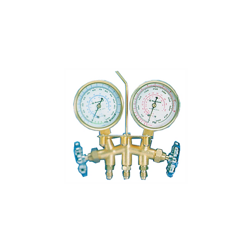 Mastercool R12 A/C GAUGE WITH 72" HOSES