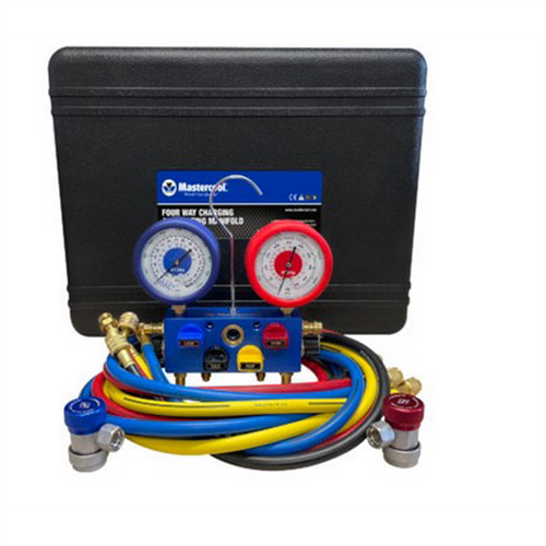 Mastercool 4 Way R134a Aluminum Manifold