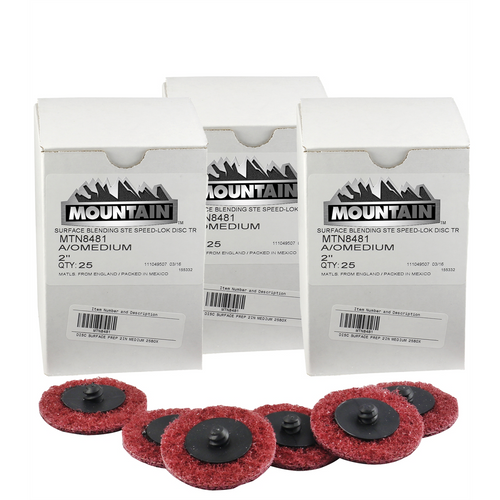 Mountain 3-PACK Disc Surface Prep 2in Medium 25/box
