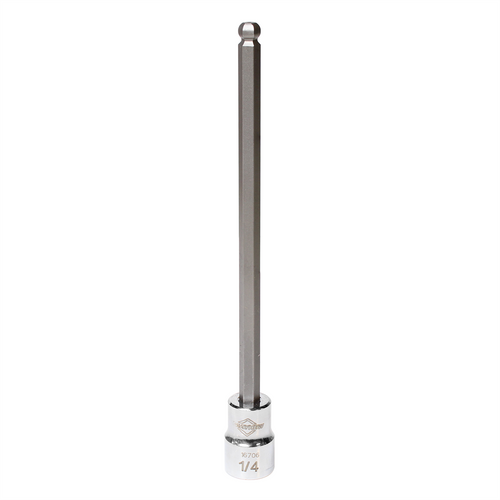 Mayhew Mayhew 1/4-Inch SAE Ball Hex Long Insert Socket Bit, 3/8-Inch Drive Mayhew Mayhew 1/4-Inch SAE Ball Hex Long Insert Socket Bit, 3/8-Inch Drive