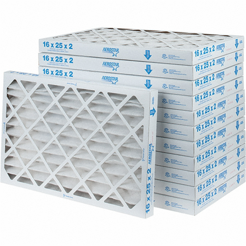 16 x 25 x 2", MERV 8, 35% Efficiency, Wire-Backed Pleated Air Filter - Case of 12 16 x 25 x 2", MERV 8, 35% Efficiency, Wire-Backed Pleated Air Filter - Case of 12