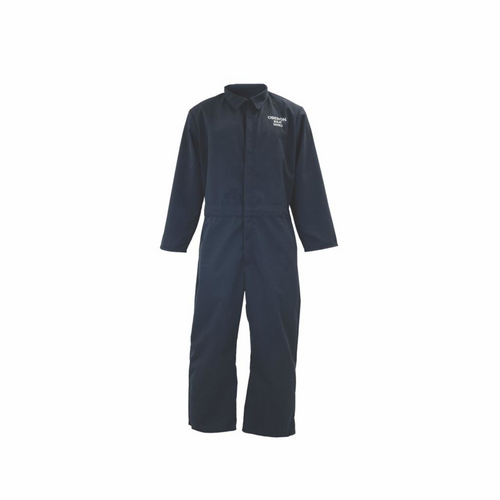 Oberon Coveralls - Arc Flash & Inherently Flame Resistant - With Escape Strap - 12 Cal BSA&trade; - Color: Navy Blue - Size: 4XL