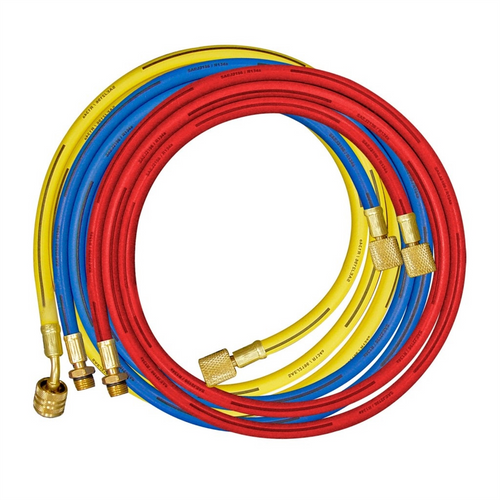 Mastercool YELLOW 60' 1/2"ACME AUTO SHUT OFF(134A)