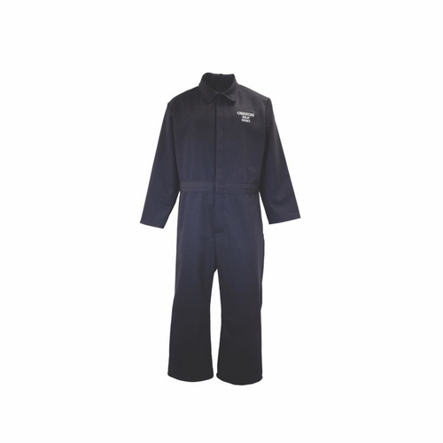 Oberon Coveralls - Arc Flash & Flame Resistant Basic - With Escape Strap - 30 Cal BSA&trade; - Color: Blue - Size: 4XL