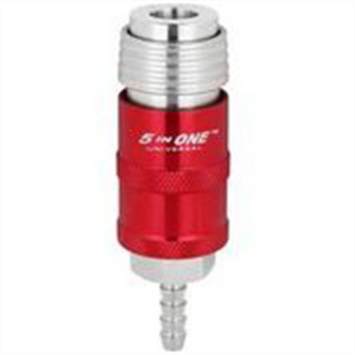 Milton Industries 1/4" Safety Exhaust Coupler, 1/4" Hose Barb