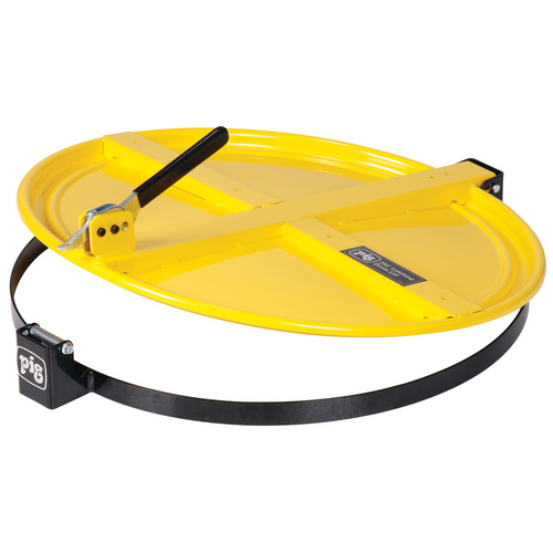 New Pig Latching Drum Lid for 55 Gallon Drum, Yell New Pig Latching Drum Lid for 55 Gallon Drum, Yell