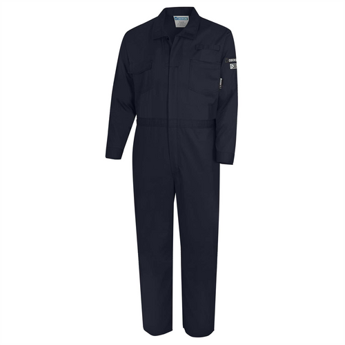 OBERON Coveralls - FR/Arc-Rated 7.5 oz 88/12 - Navy - Size: 4XL OBERON Coveralls - FR/Arc-Rated 7.5 oz 88/12 - Navy - Size: 4XL