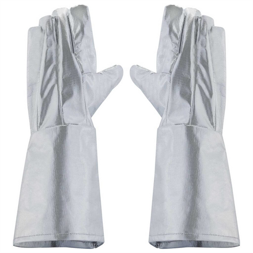 Oberon Gloves - Heat Reflective Aluminized PBI Kevlar - Size: XL Oberon Gloves - Heat Reflective Aluminized PBI Kevlar - Size: XL