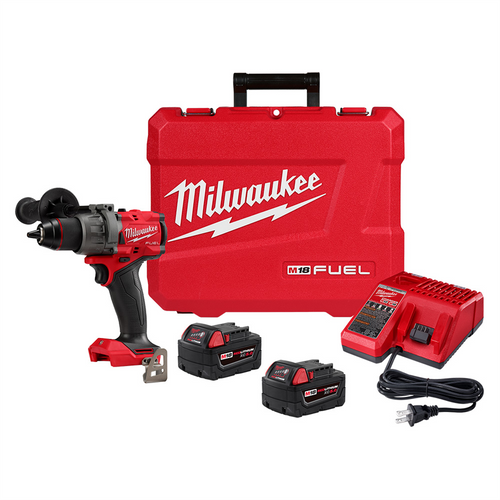 Milwaukee Tool M18 FUEL 1/2" Hammer Drill/Driver Kit Milwaukee Tool M18 FUEL 1/2" Hammer Drill/Driver Kit