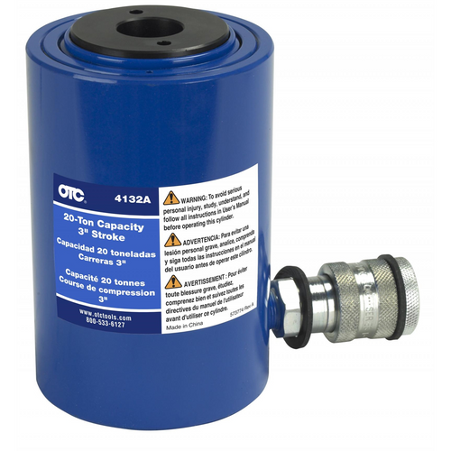 OTC 20-Ton Hollow-Center 3" Cylinder