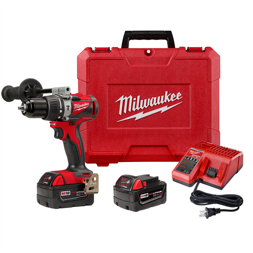 Milwaukee Tool M18™ Compact Brushless 1/2 Inch Hammer Drill/Driver Kit Milwaukee Tool M18™ Compact Brushless 1/2 Inch Hammer Drill/Driver Kit