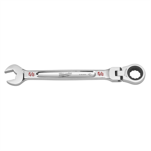 Milwaukee Tool 5/8" Flex Head Ratcheting Combination Wrench
