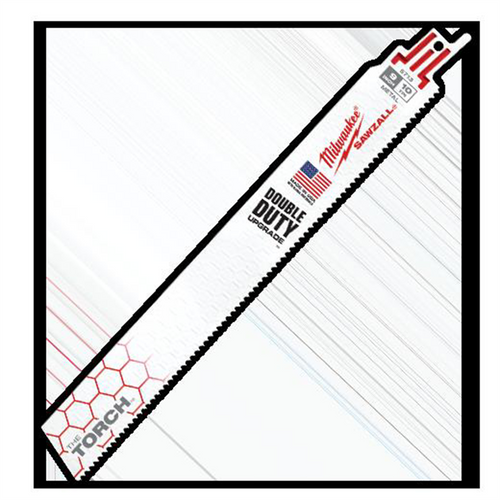 Milwaukee Tool 9" 10 TPI  The Torch SAWZALL Blades (Bulk - 100 Pk)
