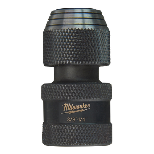 Milwaukee Tool 3/8" SQUAREX1/4" HEX SHOCKWAVE IMP ADAPTER Milwaukee Tool 3/8" SQUAREX1/4" HEX SHOCKWAVE IMP ADAPTER