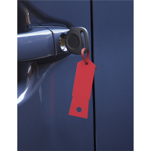 Petoskey Plastics Red Plastic Key Tags- 1,000/Box
